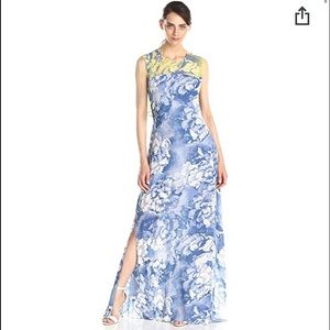 BCBGMaxAzria Susana Backless Gown
